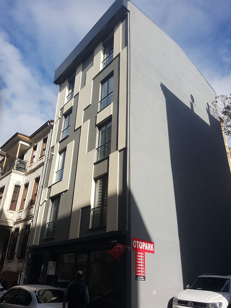 İstanbul Kadıköy Butik Otel Yapım İşi